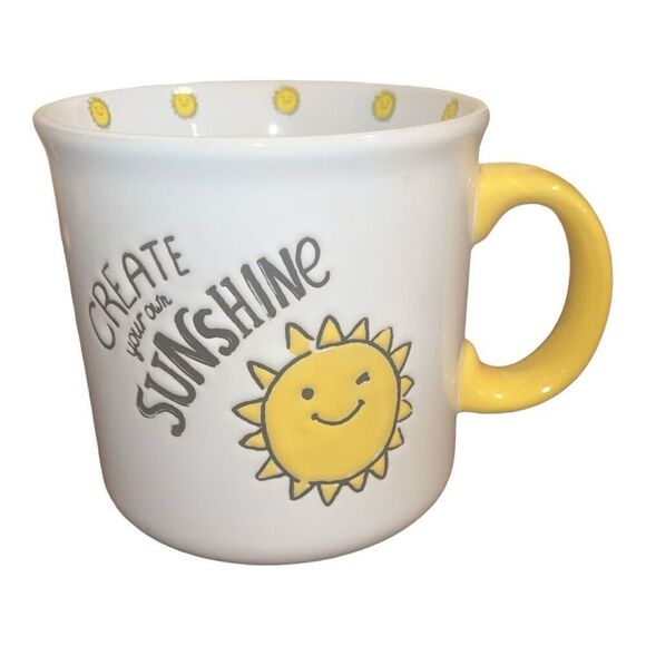 Novogratz create your own sunshine 16 oz mug￼ - Picture 1 of 2